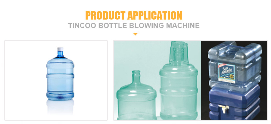 HDPE bottle blow molding machine